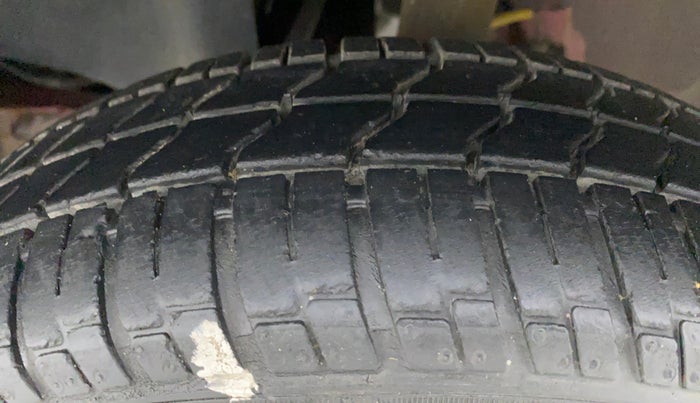 2015 Tata Nano TWIST XTA, Petrol, Automatic, 16,780 km, Left Front Tyre Tread