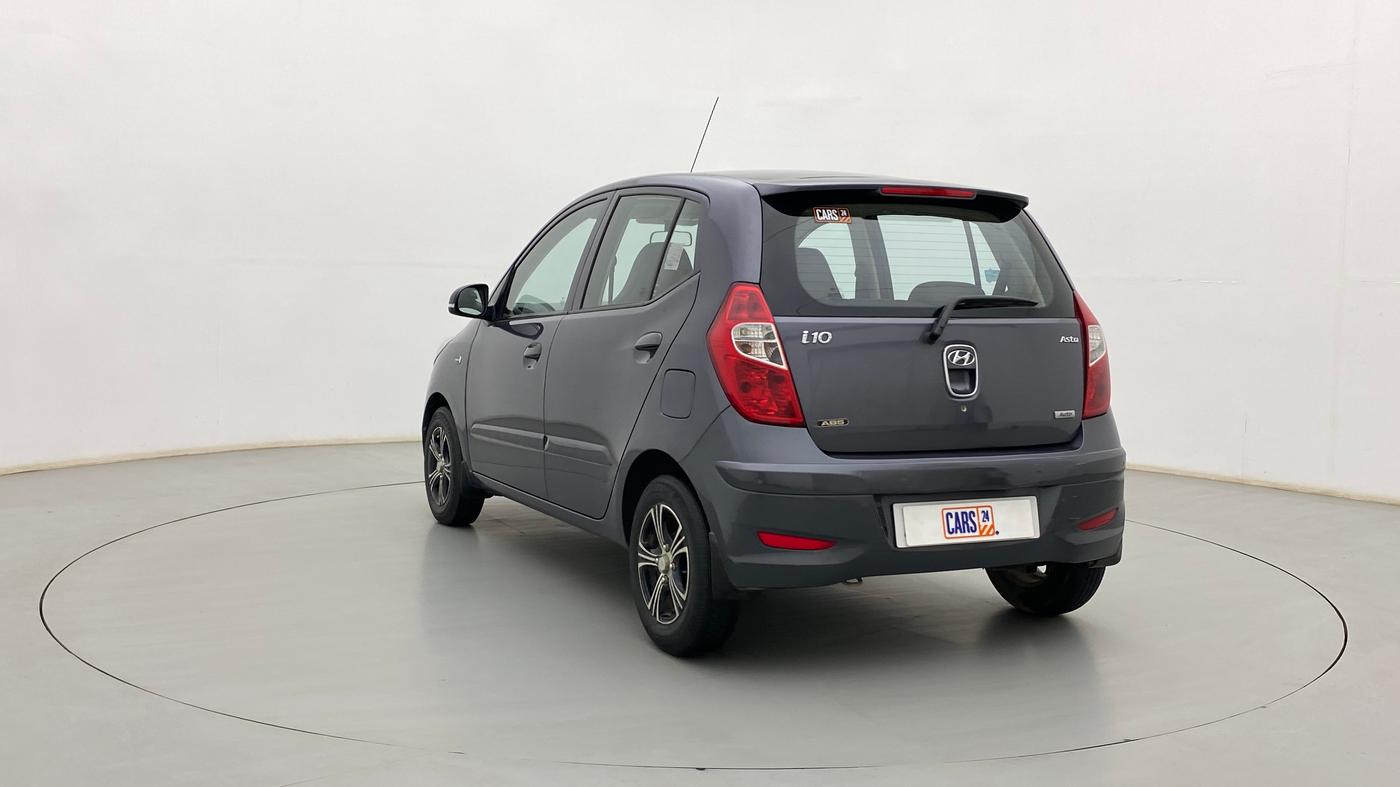 2013 Hyundai i10 ASTA 1.2 AT SUNROOF, Petrol, Automatic, 50,536 km, Left Back Diagonal