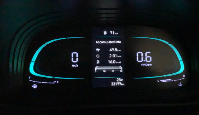 2022 Hyundai VENUE SX 1.2 PETROL, Petrol, Manual, 33,192 km, Odometer Image