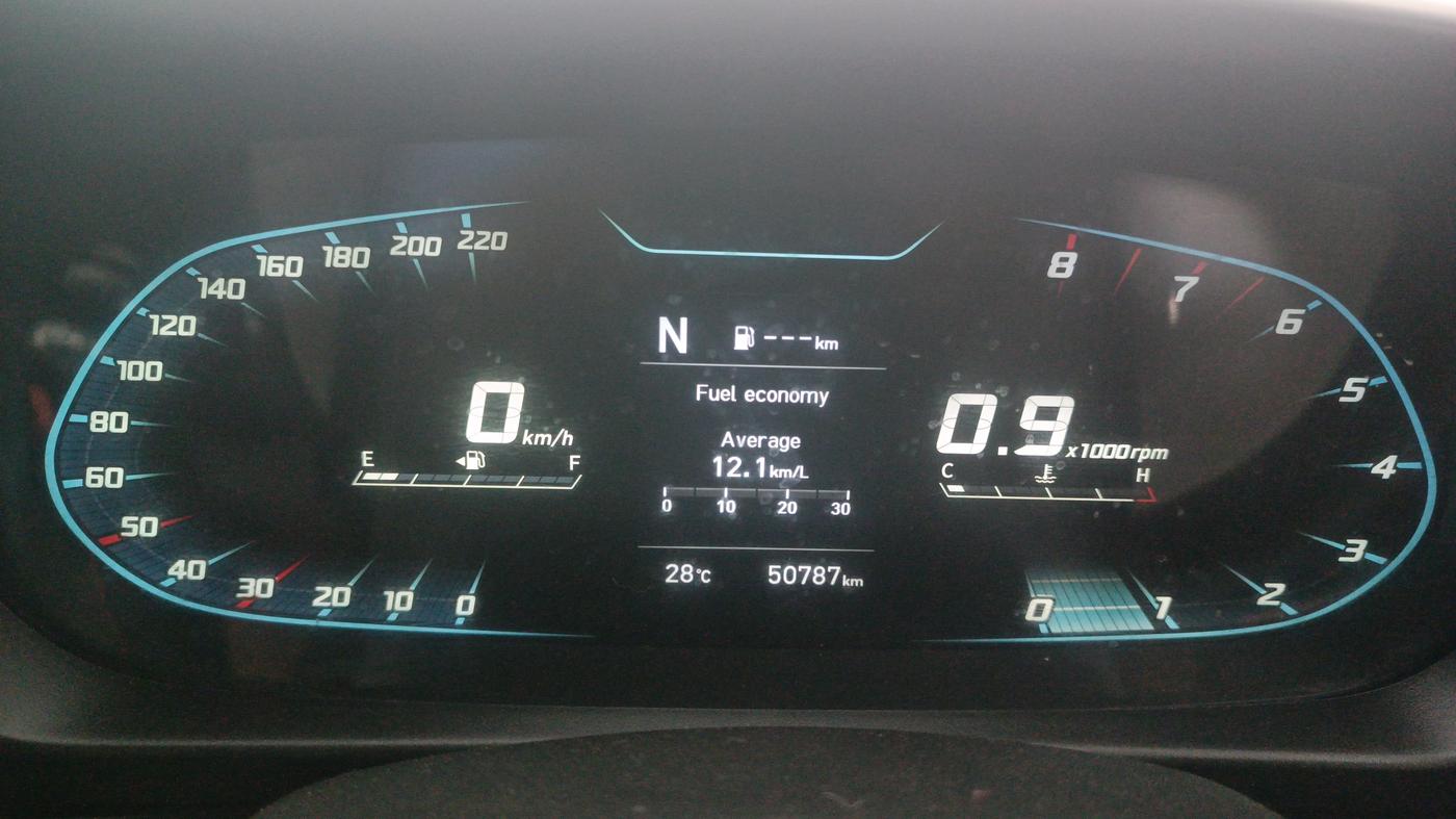 2022 Hyundai NEW I20 N LINE N6 1.0 TURBO GDI IMT, Petrol, Manual, 50,786 km, Odometer Image
