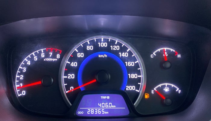 2017 Hyundai Grand i10 MAGNA 1.2 KAPPA VTVT, Petrol, Manual, 28,447 km, Odometer Image