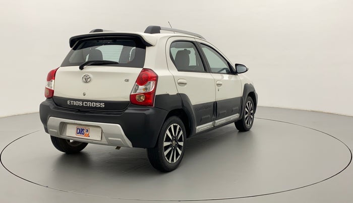 2015 Toyota Etios G, Petrol, Manual, 63,852 km, Right Back Diagonal
