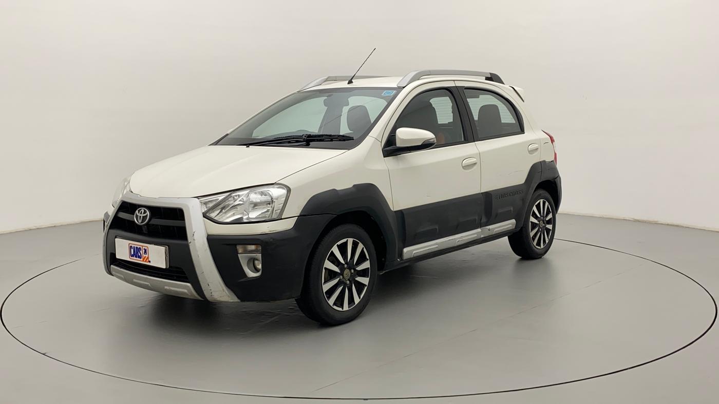 2015 Toyota Etios G, Petrol, Manual, 63,852 km, Left Front Diagonal