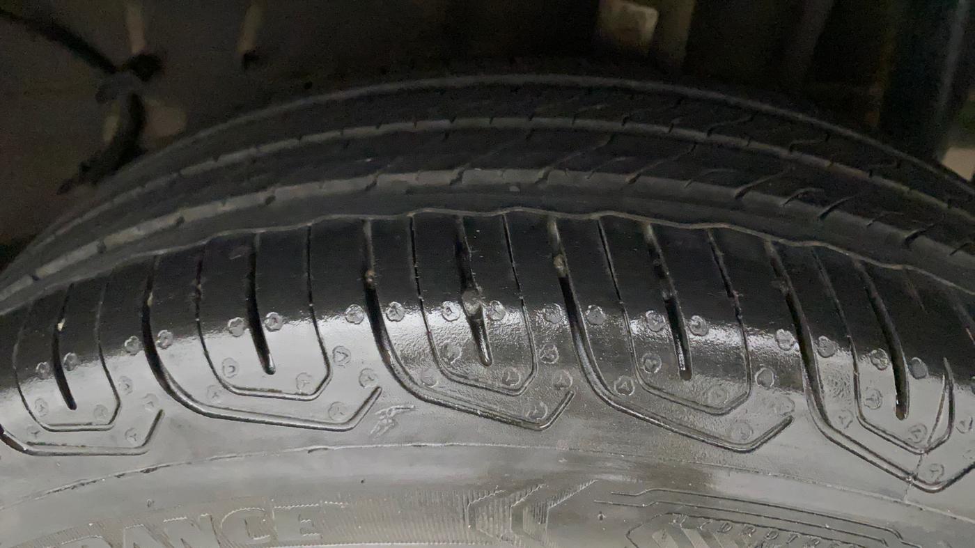 2021 Tata TIGOR XE PETROL, Petrol, Manual, 20,130 km, Left Rear Tyre Tread