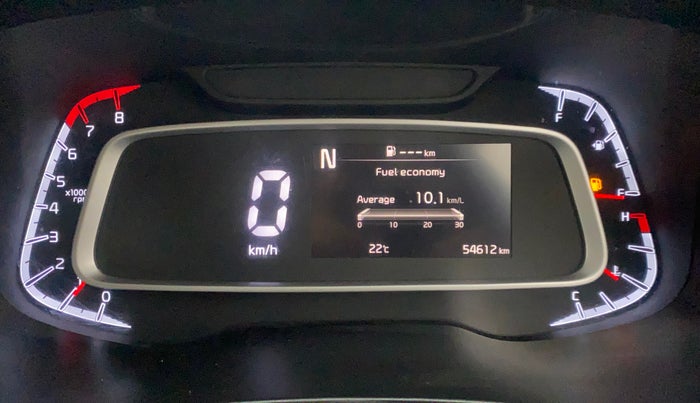 2020 KIA SONET HTX PLUS 1.0 IMT, Petrol, Manual, 54,563 km, Odometer Image