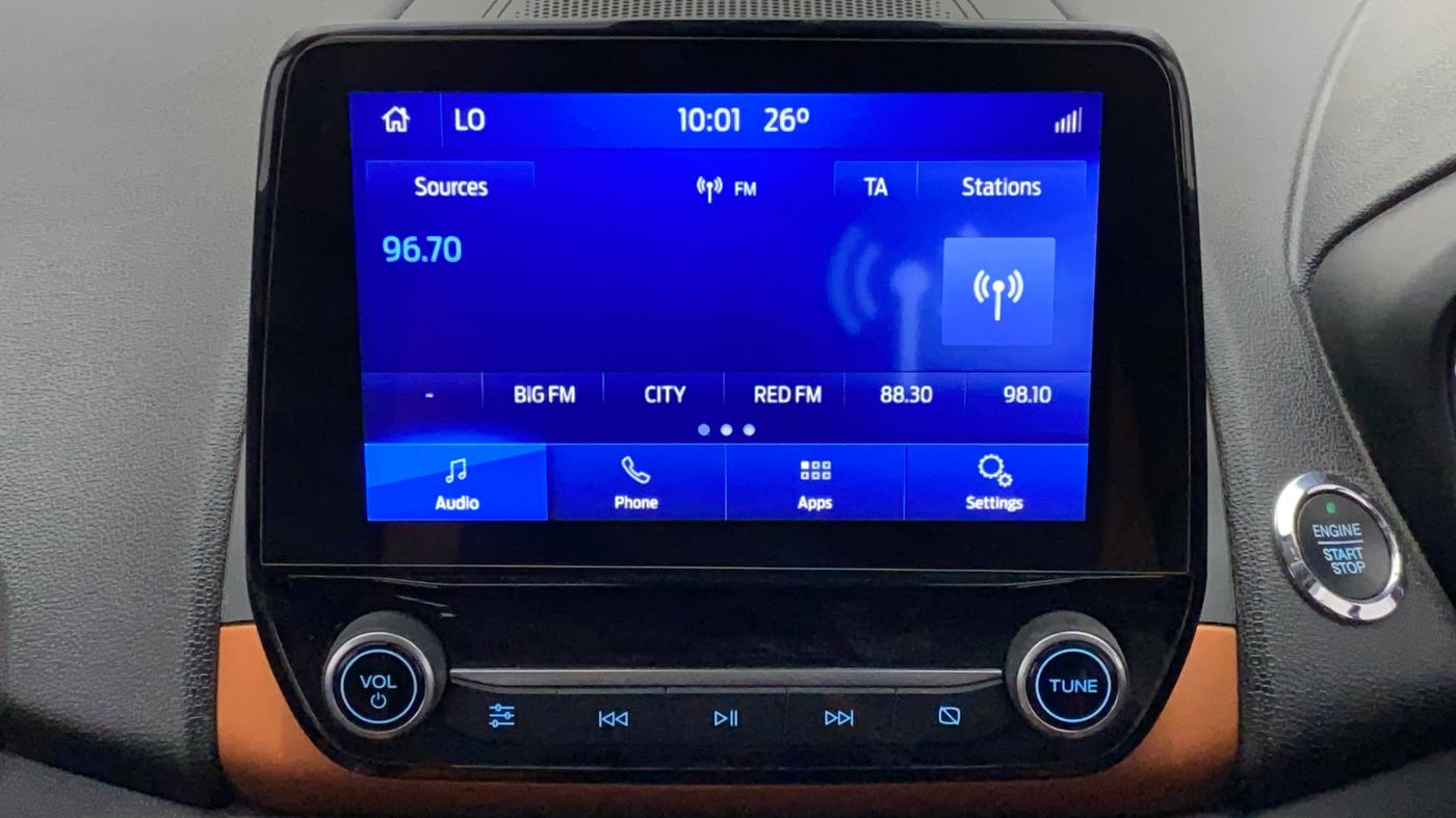 2020 Ford Ecosport TITANIUM 1.5 SPORTS(SUNROOF) PETROL, Petrol, Manual, 31,634 km, Infotainment System