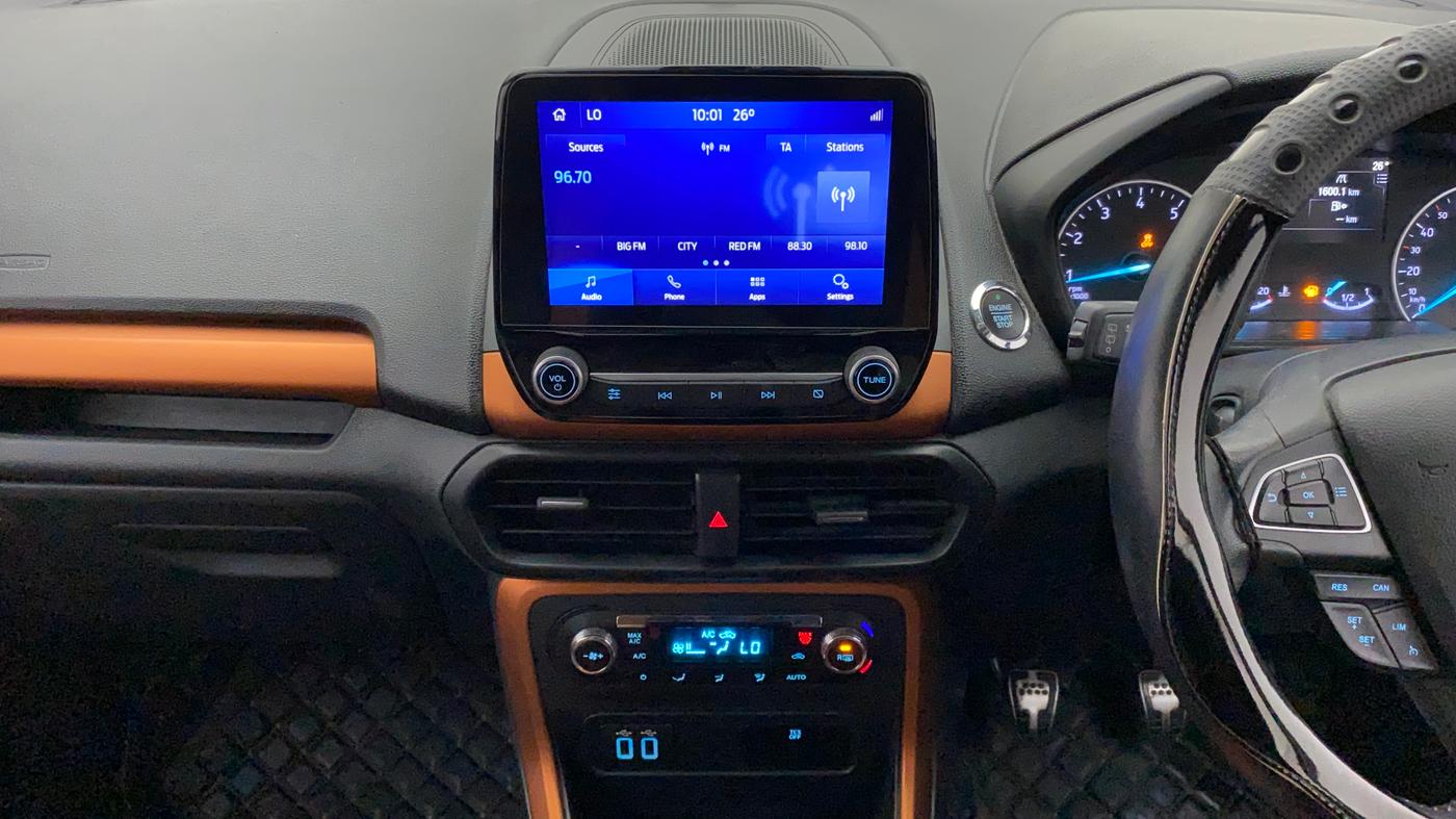 2020 Ford Ecosport TITANIUM 1.5 SPORTS(SUNROOF) PETROL, Petrol, Manual, 31,634 km, Air Conditioner