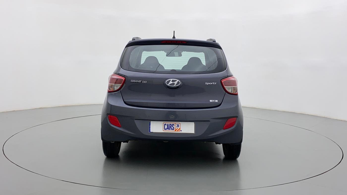 2016 Hyundai Grand i10 SPORTZ 1.2 KAPPA VTVT, Petrol, Manual, 25,450 km, Back/Rear
