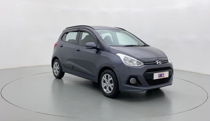 2016 Hyundai Grand i10 SPORTZ 1.2 KAPPA VTVT, Petrol, Manual, 25,450 km, Right Front Diagonal