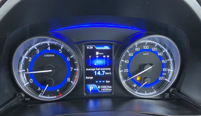 2021 Maruti Baleno ZETA 1.2 K12 CVT, Petrol, Automatic, 14,602 km, Odometer Image