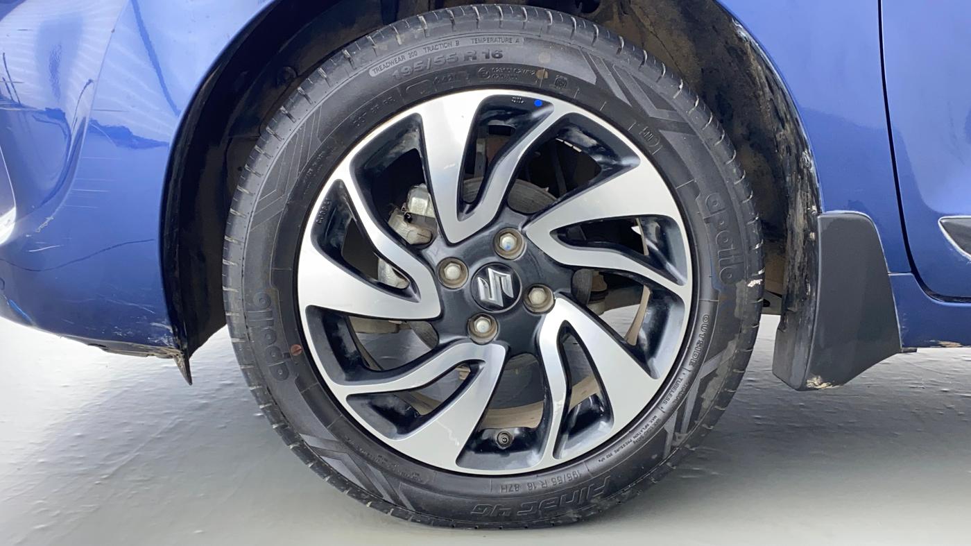 2021 Maruti Baleno ZETA 1.2 K12 CVT, Petrol, Automatic, 14,602 km, Left Front Wheel