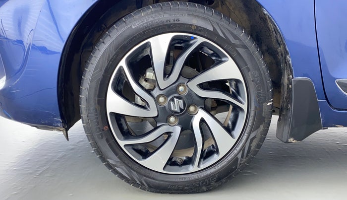 2021 Maruti Baleno ZETA 1.2 K12 CVT, Petrol, Automatic, 14,602 km, Left Front Wheel