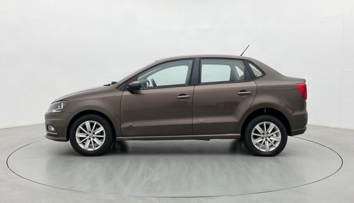 2017 Volkswagen Ameo HIGHLINE DSG 1.5 DIESEL , Diesel, Automatic, 1,17,254 km, Left Side