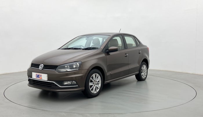 2017 Volkswagen Ameo HIGHLINE DSG 1.5 DIESEL , Diesel, Automatic, 1,17,254 km, Left Front Diagonal