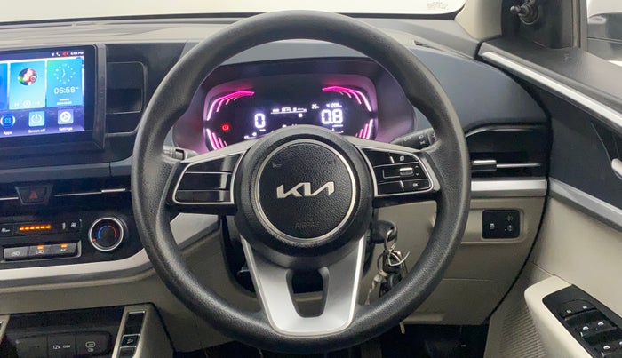 2022 KIA CARENS PREMIUM 1.4 PETROL 7 STR, Petrol, Manual, 41,209 km, Steering Wheel Close Up