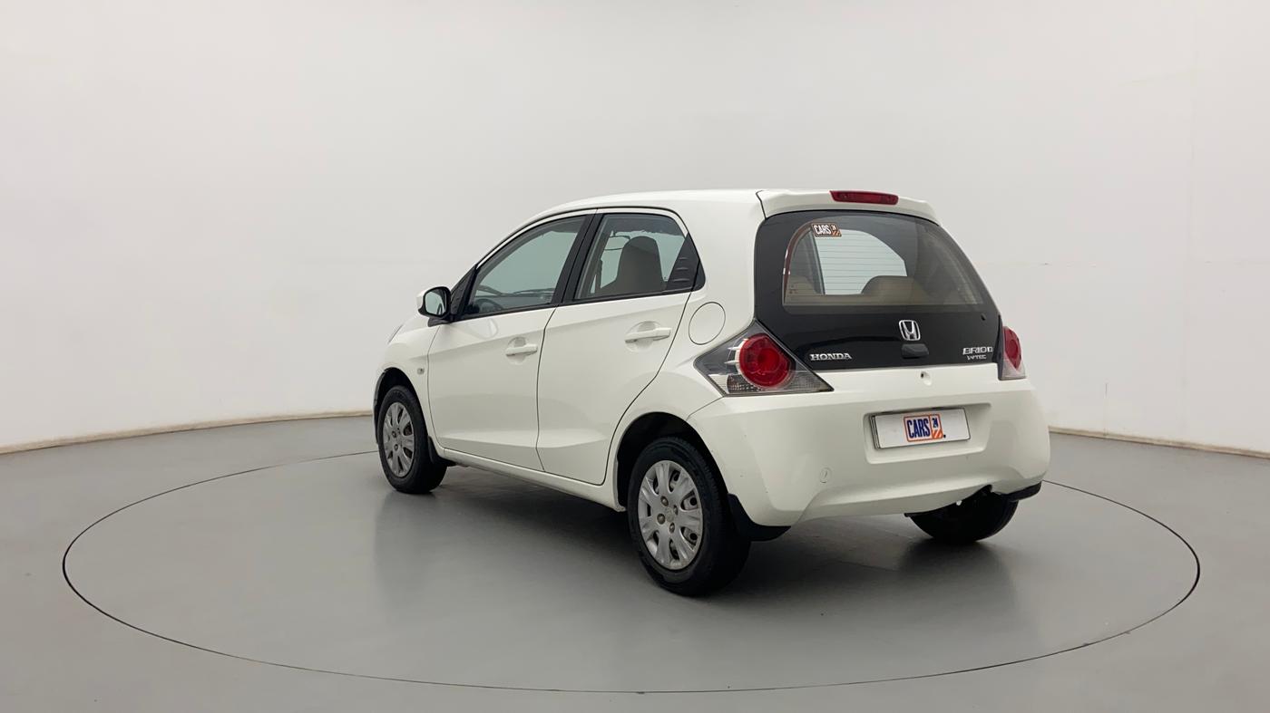 2013 Honda Brio S MT, Petrol, Manual, 39,196 km, Left Back Diagonal