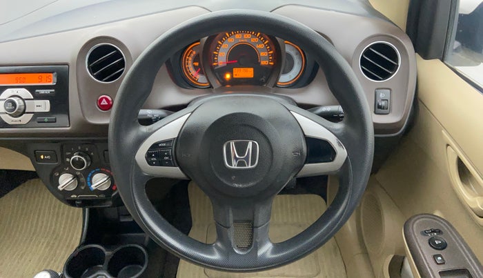 2013 Honda Brio S MT, Petrol, Manual, 39,196 km, Steering Wheel Close Up