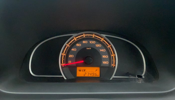 2017 Maruti Alto 800 VXI, Petrol, Manual, 27,496 km, Odometer Image