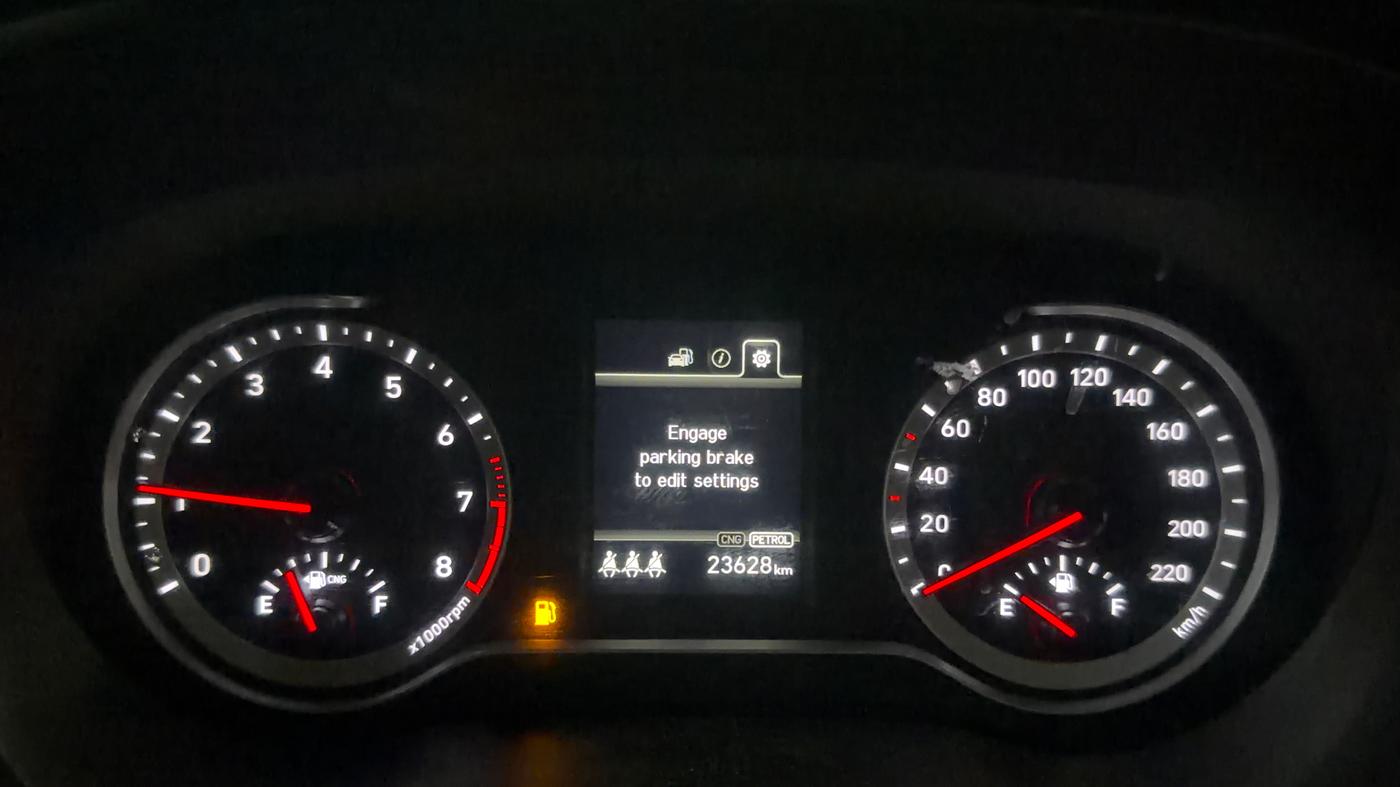 2025 Hyundai GRAND I10 NIOS SPORTZ 1.2 KAPPA VTVT CNG, CNG, Manual, 23,628 km, Odometer Image