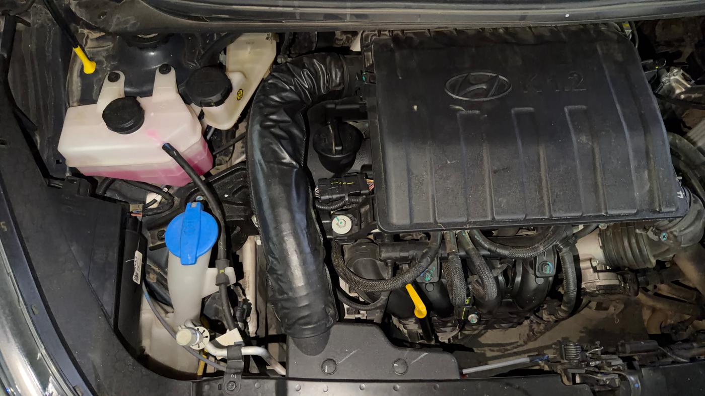 2025 Hyundai GRAND I10 NIOS SPORTZ 1.2 KAPPA VTVT CNG, CNG, Manual, 23,628 km, Engine View - Right