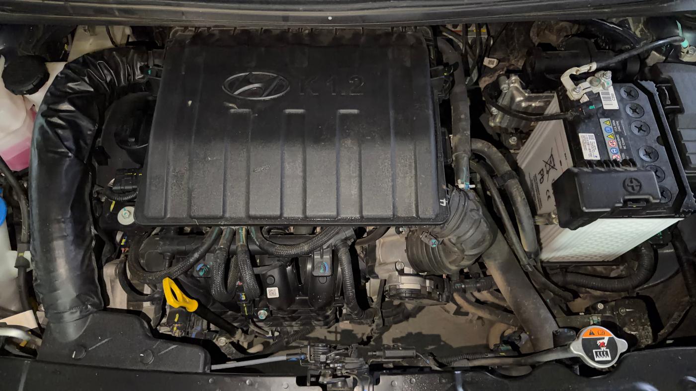 2025 Hyundai GRAND I10 NIOS SPORTZ 1.2 KAPPA VTVT CNG, CNG, Manual, 23,628 km, Engine View