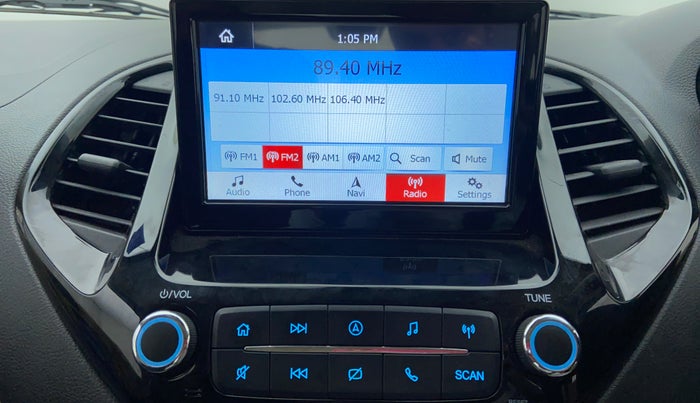 2019 Ford Figo Aspire 1.2 TITANIUM PETROL, Petrol, Manual, 11,036 km, Infotainment System