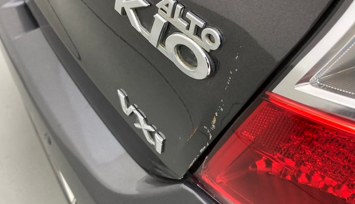 2019 Maruti Alto K10 VXI P, Petrol, Manual, 29,855 km, Dicky (Boot door) - Minor scratches