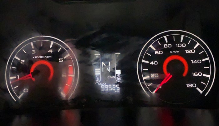 2019 Mahindra Kuv100 K2 TRIP CNG, CNG, Manual, 99,768 km, Odometer Image