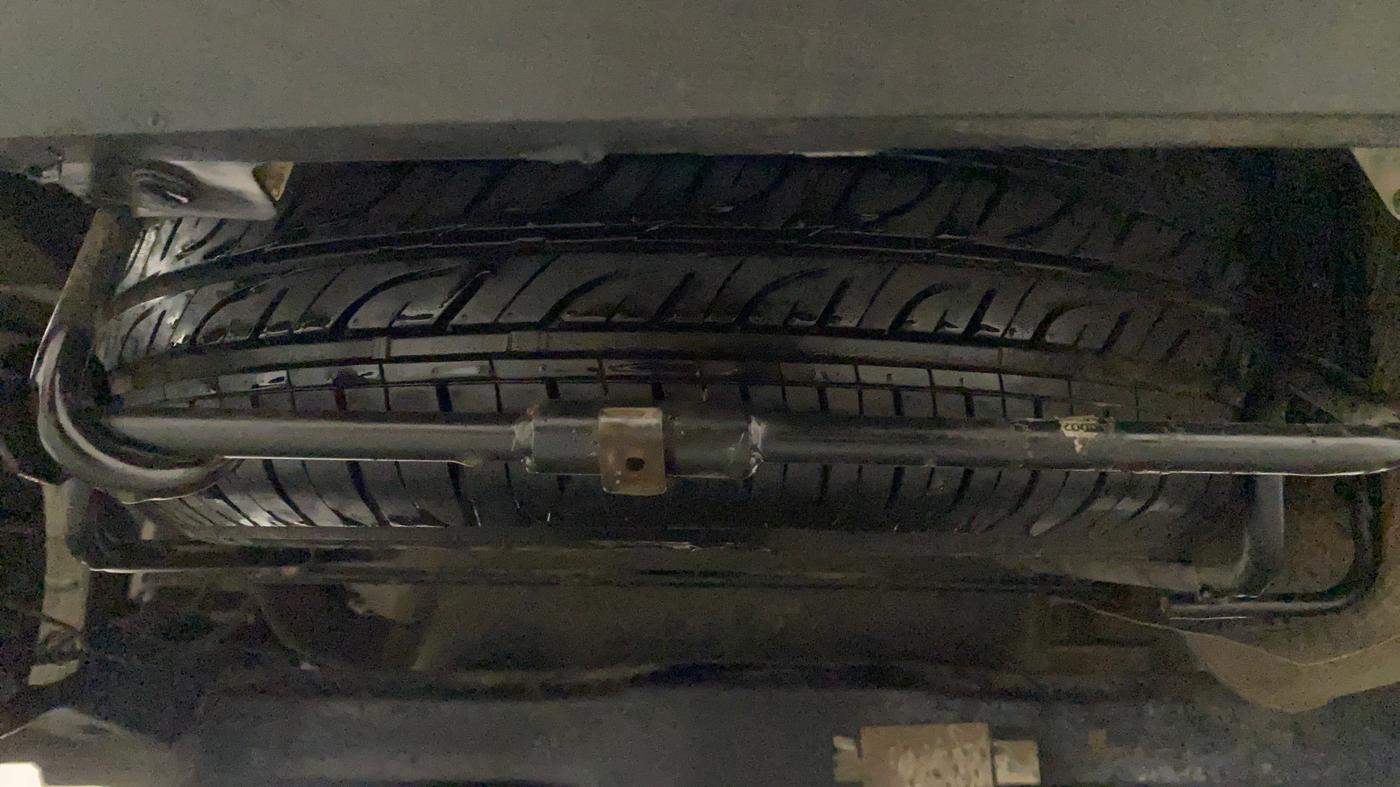 2019 Mahindra Kuv100 K2 TRIP CNG, CNG, Manual, 99,768 km, Spare Tyre