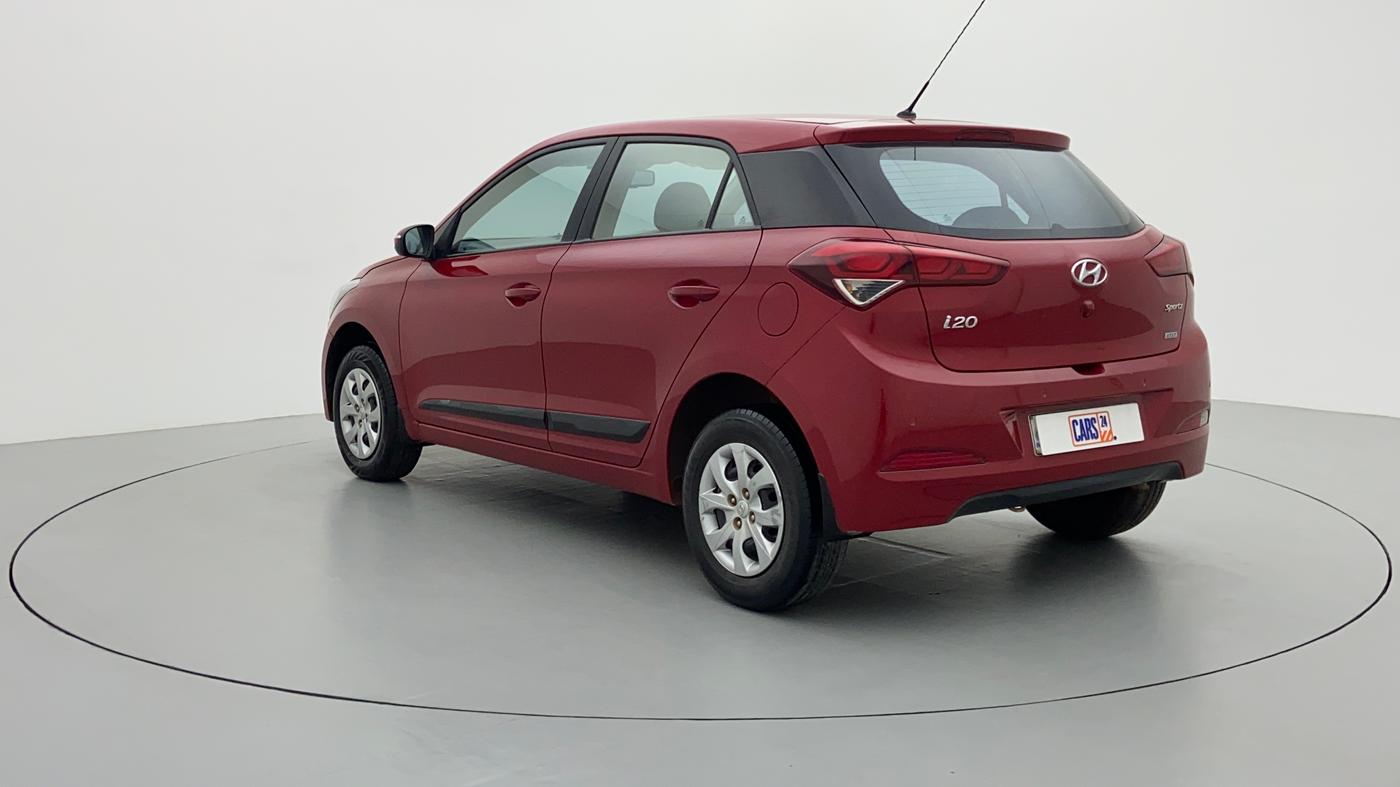 2017 Hyundai Elite i20 SPORTZ 1.2, Petrol, Manual, 16,719 km, Left Back Diagonal (45- Degree) View