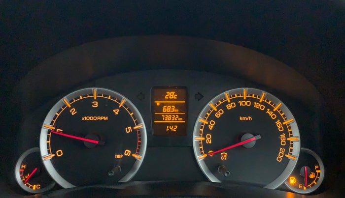 2013 Maruti Swift ZDI, Diesel, Manual, 73,764 km, Odometer Image