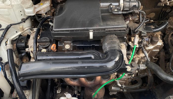2024 Toyota Glanza V AMT, Petrol, Automatic, 12,198 km, Engine View