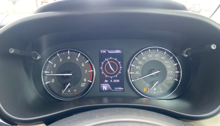 2024 Toyota Glanza V AMT, Petrol, Automatic, 12,198 km, Odometer Image