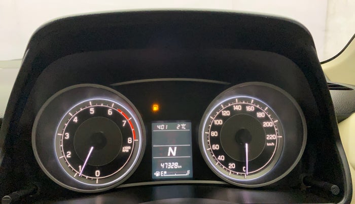 2018 Maruti Dzire ZXI AMT, Petrol, Automatic, 47,324 km, Odometer Image