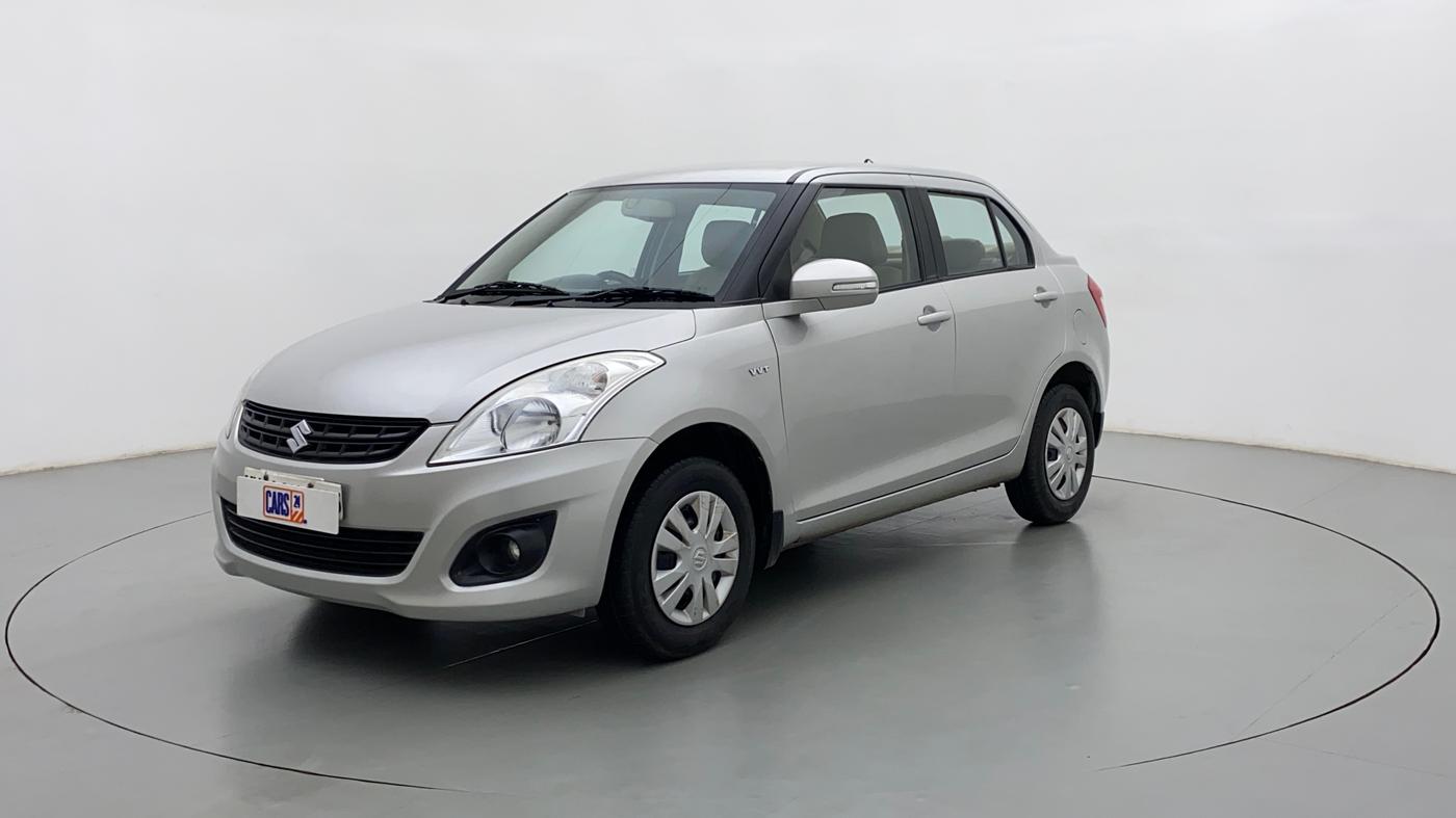 2012 Maruti Swift Dzire VXI AMT, Petrol, Automatic, 52,992 km, Left Front Diagonal