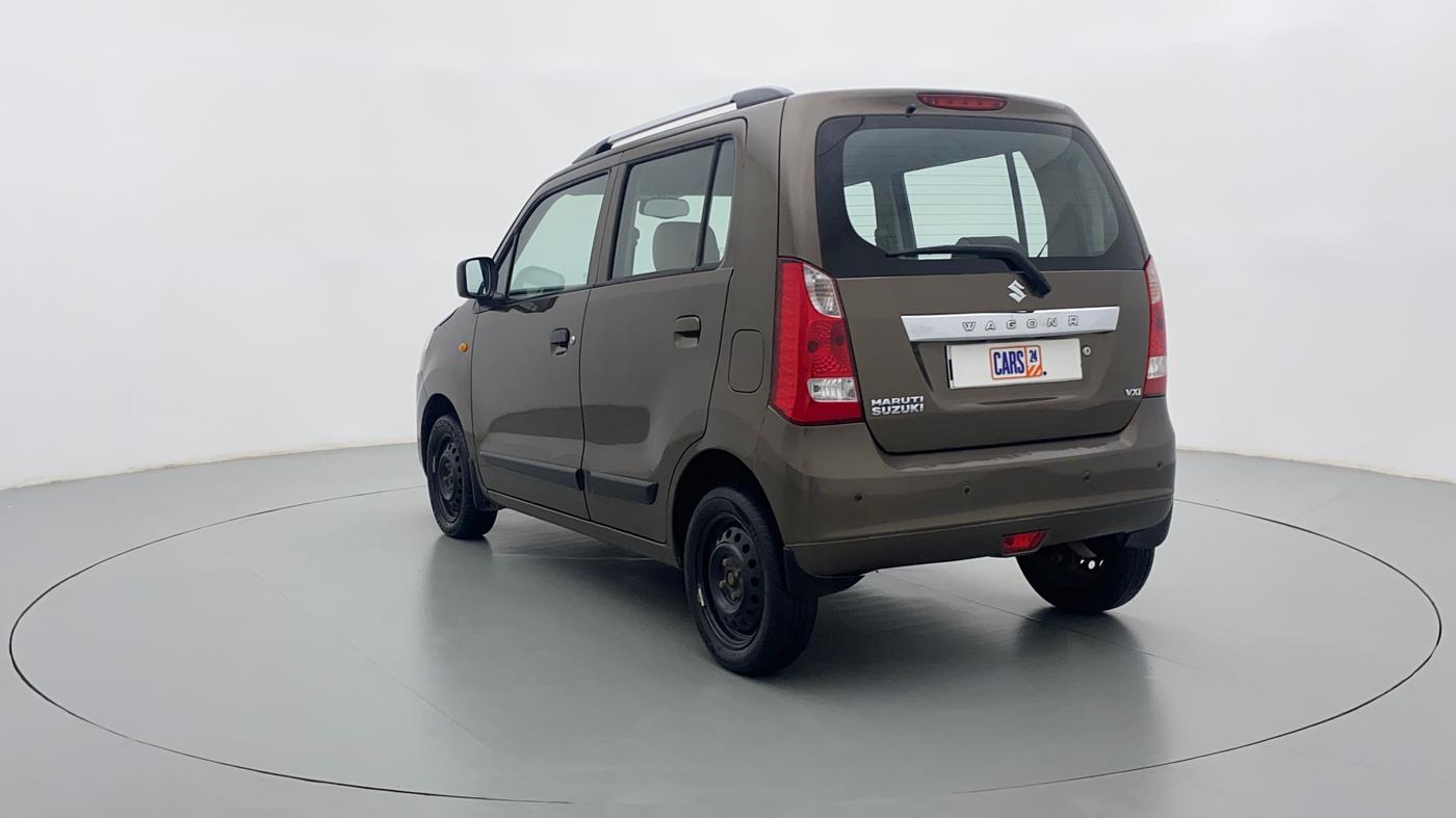 2013 Maruti Wagon R 1.0 VXI, Petrol, Manual, 45,300 km, Left Back Diagonal