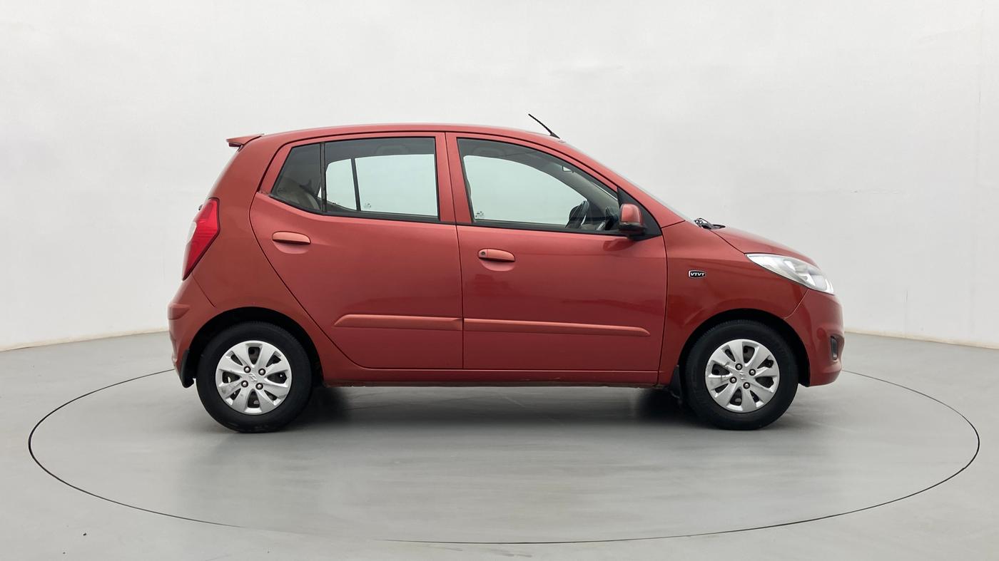 2010 Hyundai i10 SPORTZ 1.2, Petrol, Manual, 83,606 km, Right Side View