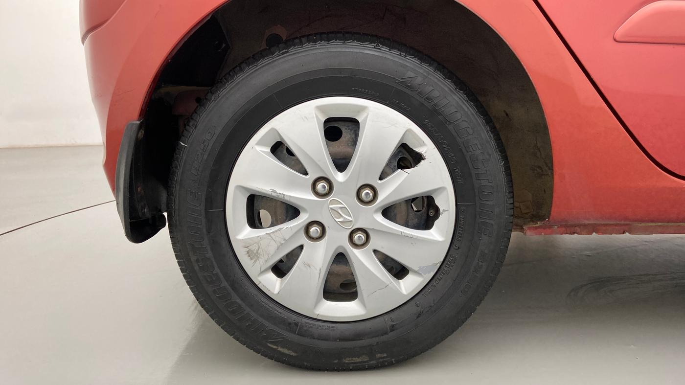 2010 Hyundai i10 SPORTZ 1.2, Petrol, Manual, 83,606 km, Right Rear Wheel