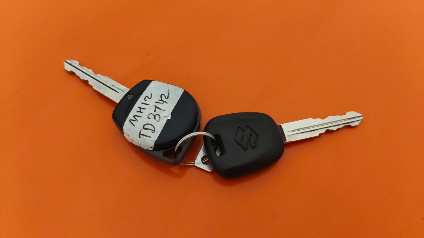 2021 Maruti S PRESSO VXI PLUS AMT, Petrol, Automatic, 49,254 km, Key Close Up
