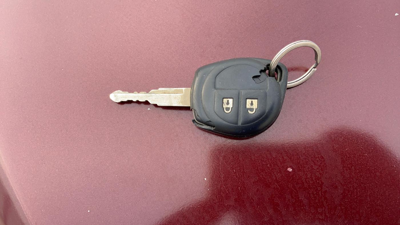 2021 Maruti Ertiga VXI CNG, CNG, Manual, 1,12,256 km, Key Close Up