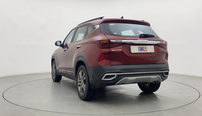 2021 KIA SELTOS HTX 1.5 PETROL, Petrol, Manual, 14,584 km, Left Back Diagonal