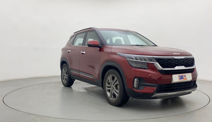 2021 KIA SELTOS HTX 1.5 PETROL, Petrol, Manual, 14,584 km, Right Front Diagonal