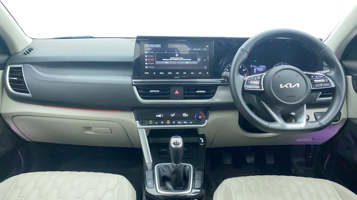 2021 KIA SELTOS HTX 1.5 PETROL, Petrol, Manual, 14,584 km, Dashboard