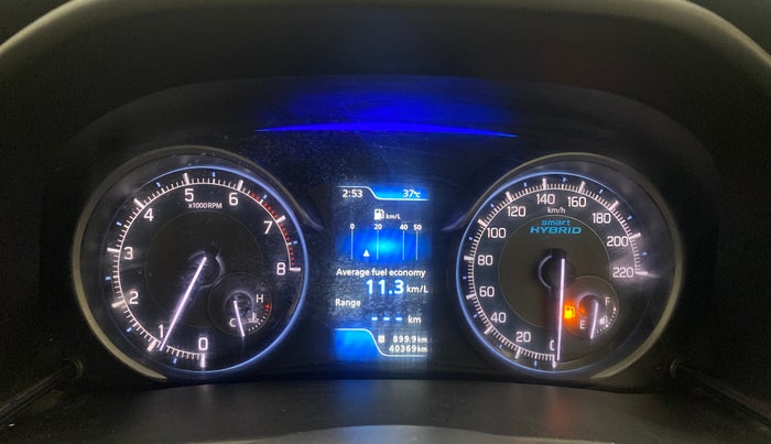 2020 Maruti XL6 ZETA MT, Petrol, Manual, 40,369 km, Odometer Image