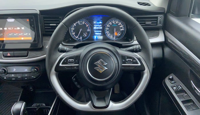 2020 Maruti XL6 ALPHA AT SHVS, Petrol, Automatic, 11,548 km, Steering Wheel Close-up
