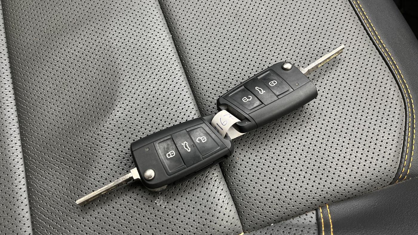 2022 Skoda KUSHAQ STYLE 1.5L TSI DSG, Petrol, Automatic, 13,307 km, Key Close Up