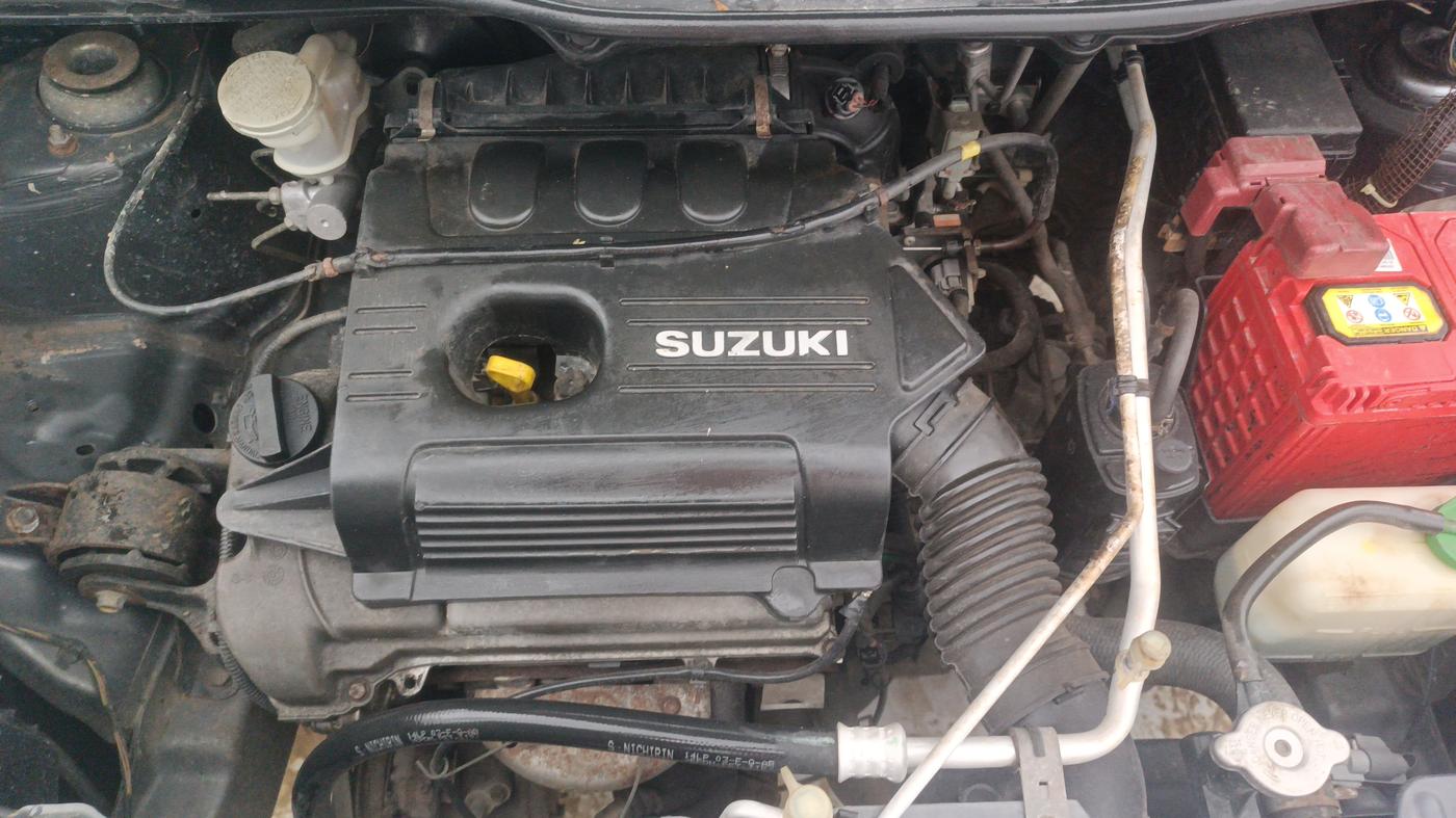 2013 Maruti Wagon R 1.0 VXI, Petrol, Manual, 69,184 km, Engine View