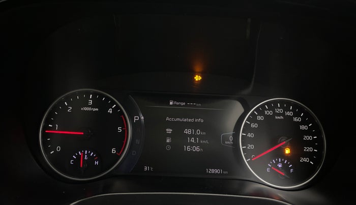 2020 KIA SELTOS GTX PLUS AT 1.5 DIESEL, Diesel, Automatic, 1,28,900 km, Odometer Image