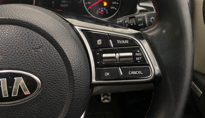 2020 KIA SELTOS GTX PLUS AT 1.5 DIESEL, Diesel, Automatic, 1,28,900 km, Adaptive Cruise Control