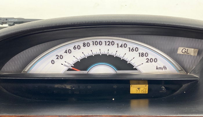2013 Toyota Etios Liva G, Petrol, Manual, 77,156 km, Odometer Image